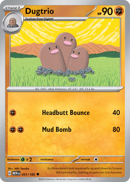 051/165  Dugtrio