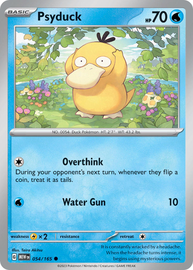 054/165  Psyduck - 054/165