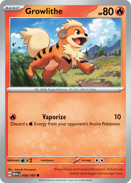 058/165  Growlithe