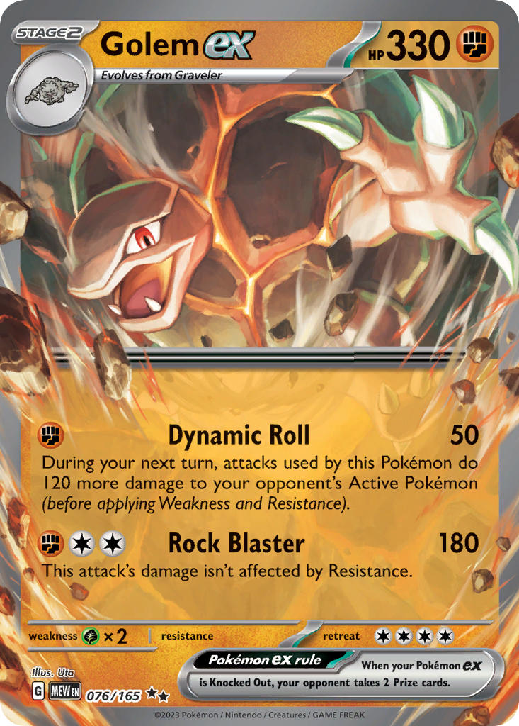 076/165  Golem ex - 076/165