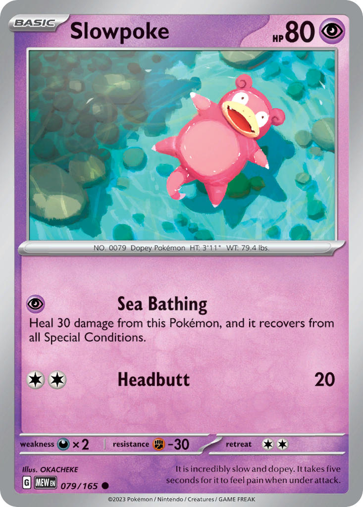 079/165  Slowpoke