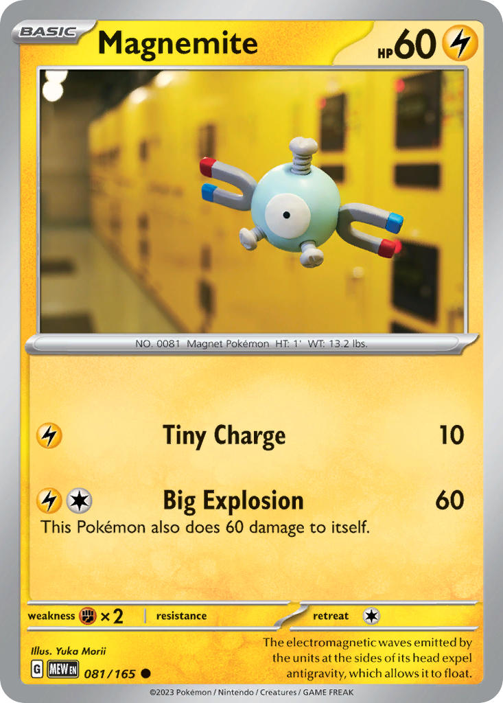 081/165  Magnemite