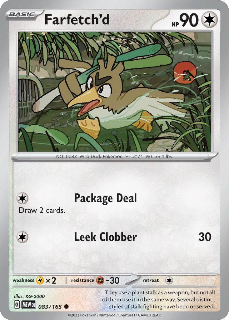 083/165  Farfetch'd