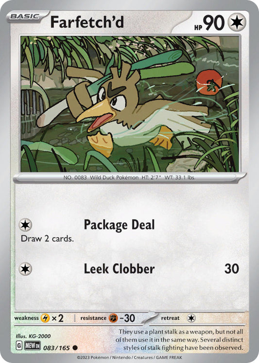 083/165  Farfetch'd