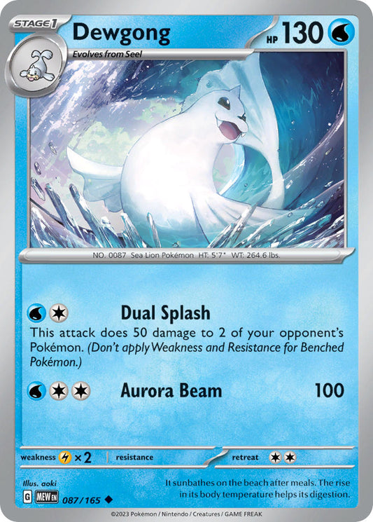 087/165  Dewgong