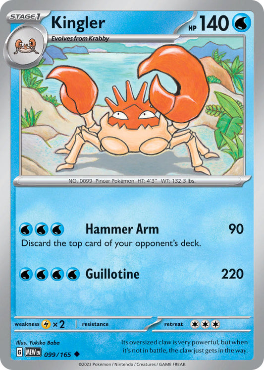099/165  Kingler