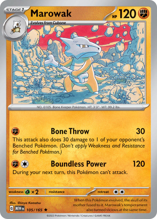 105/165  Marowak