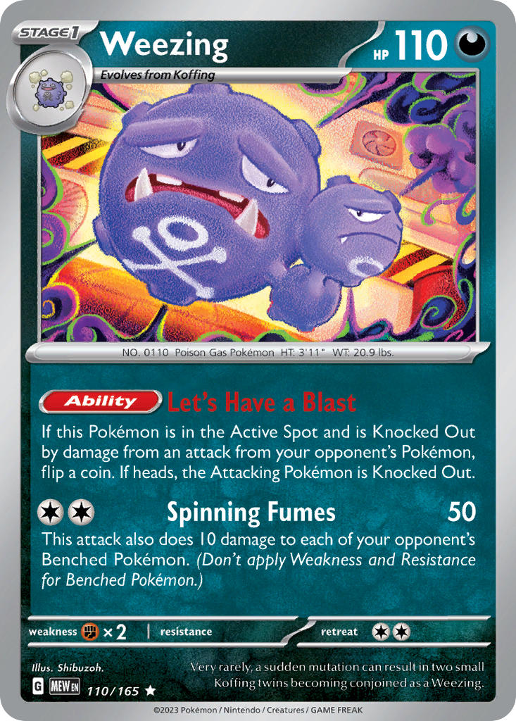 110/165  Weezing