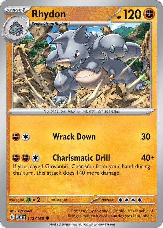 112/165  Rhydon