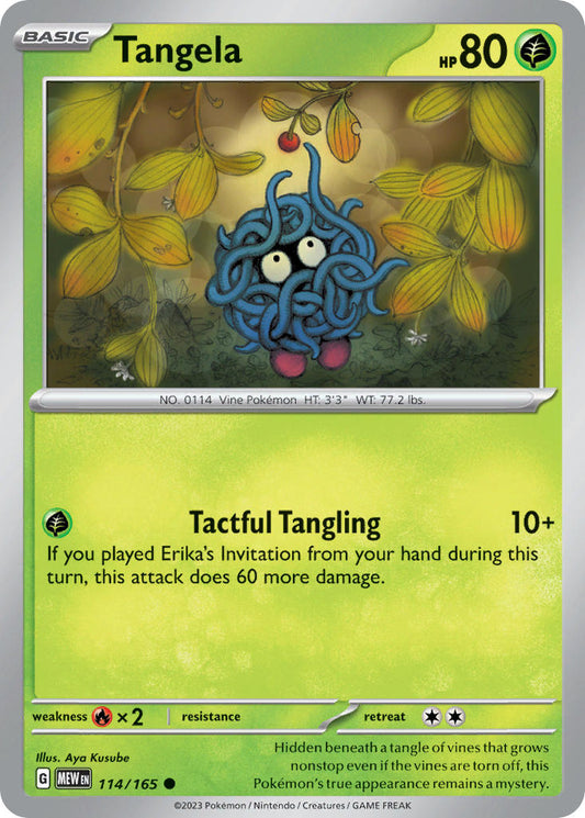 114/165  Tangela - 114/165