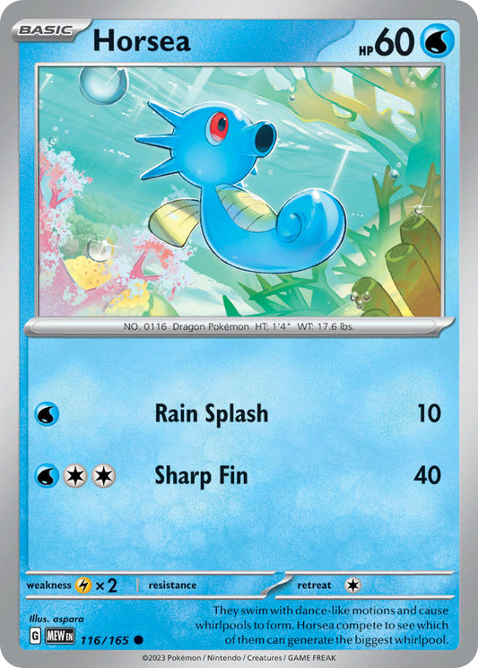 116/165  Horsea