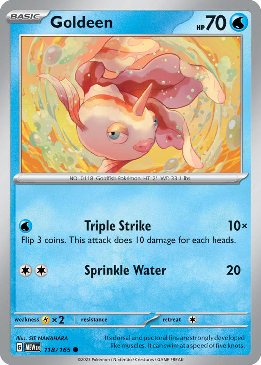 118/165  Goldeen