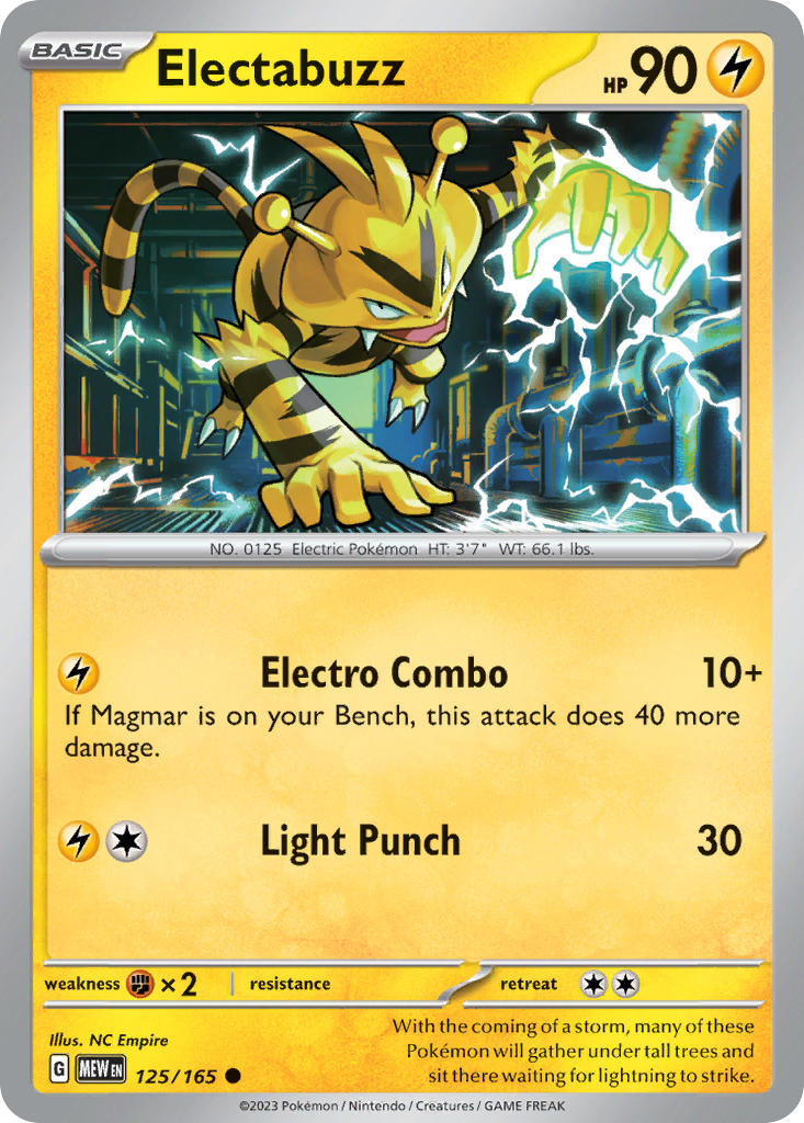 125/165  Electabuzz