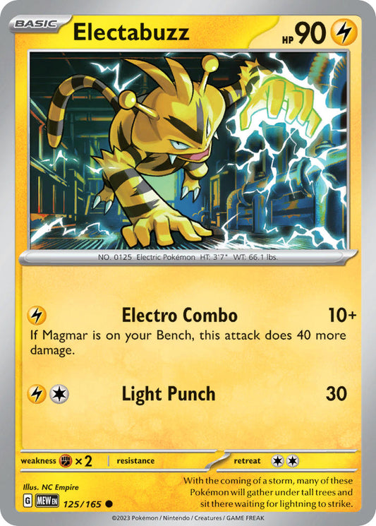 125/165  Electabuzz