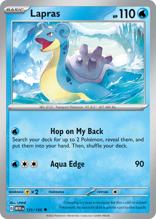 131/165  Lapras