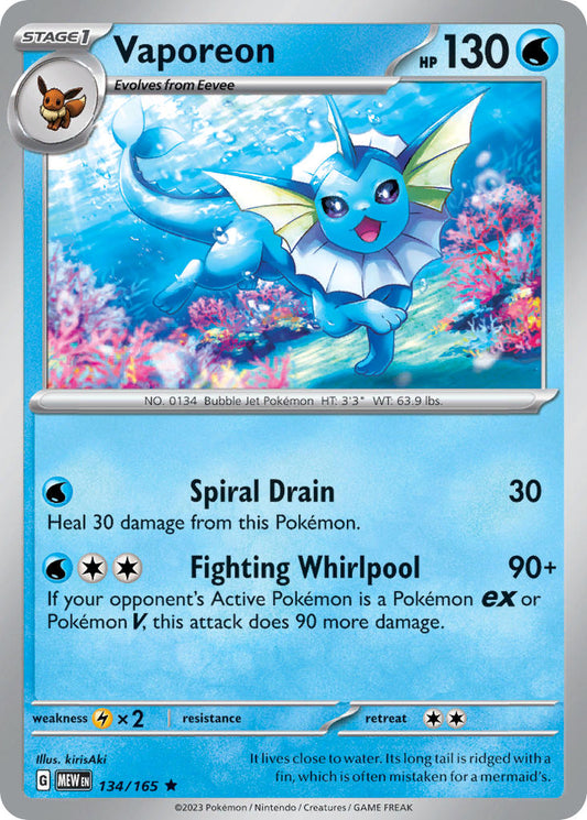 134/165  Vaporeon