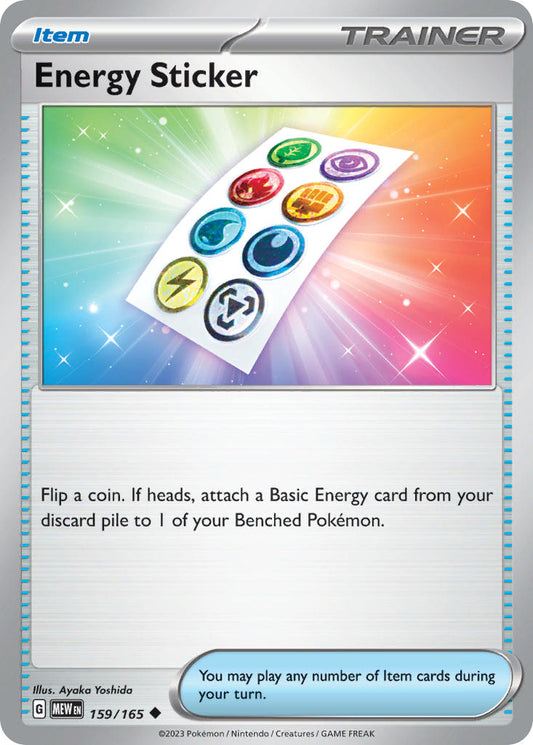 159/165  Energy Sticker