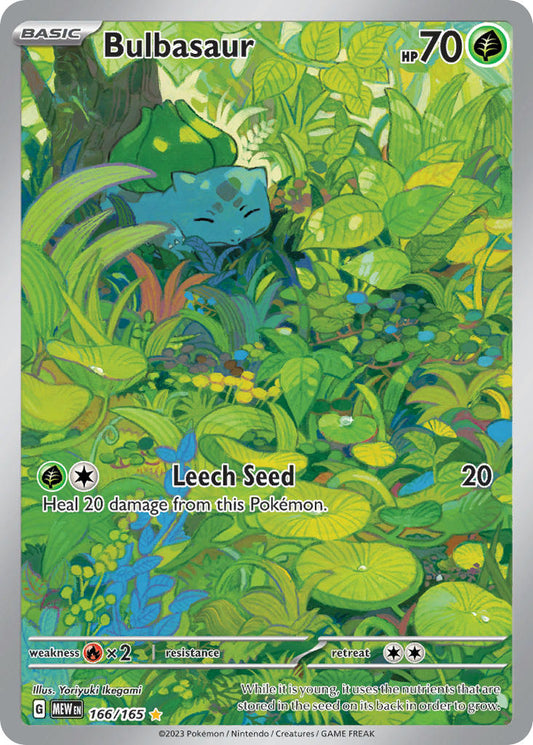 166/165  Bulbasaur - 166/165