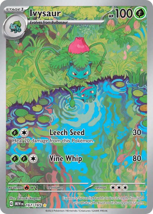 167/165  Ivysaur - 167/165