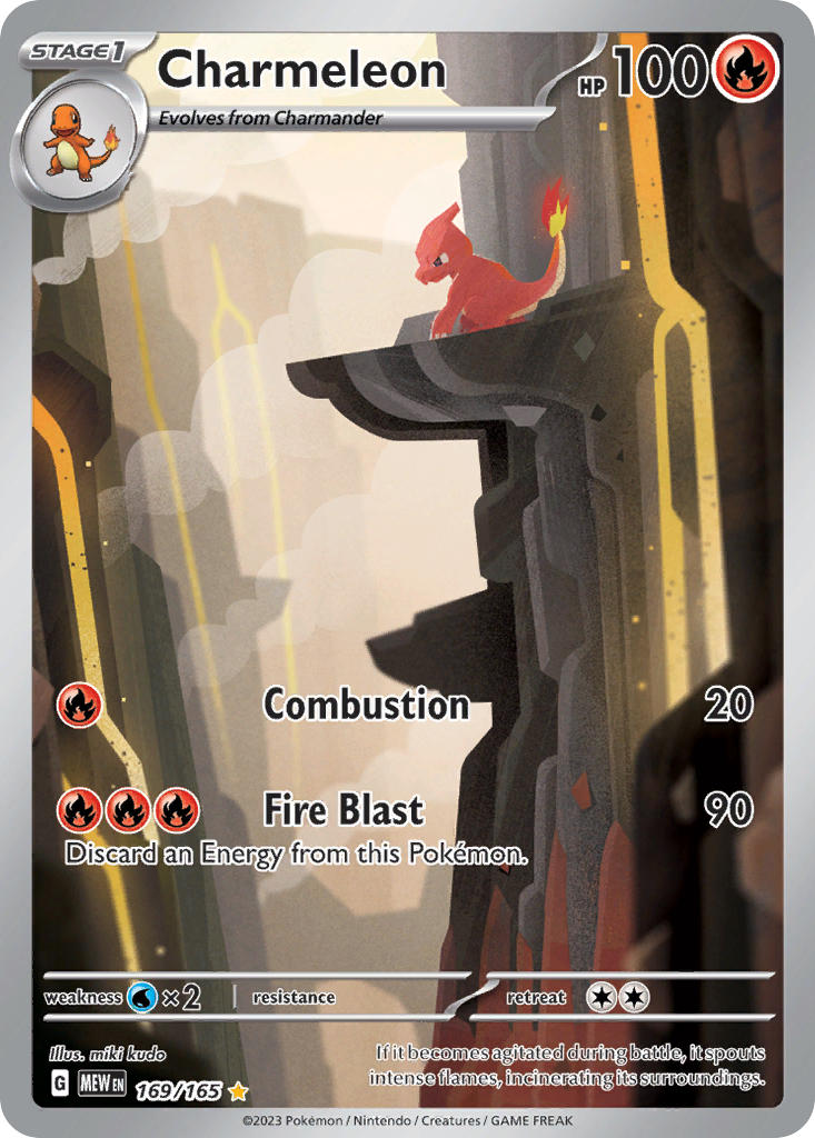 169/165  Charmeleon - 169/165