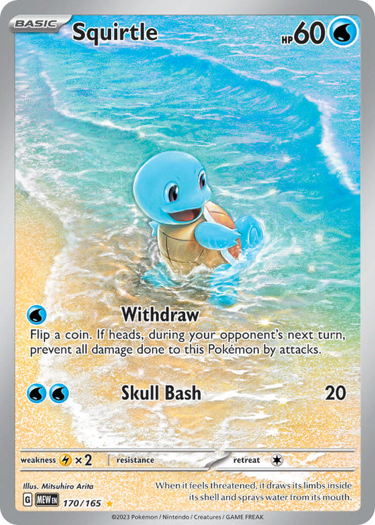 170/165  Squirtle - 170/165