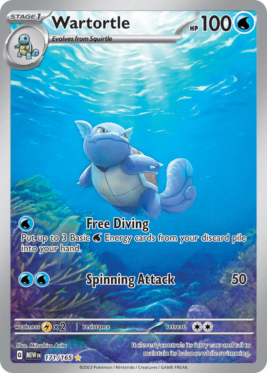 171/165  Wartortle - 171/165