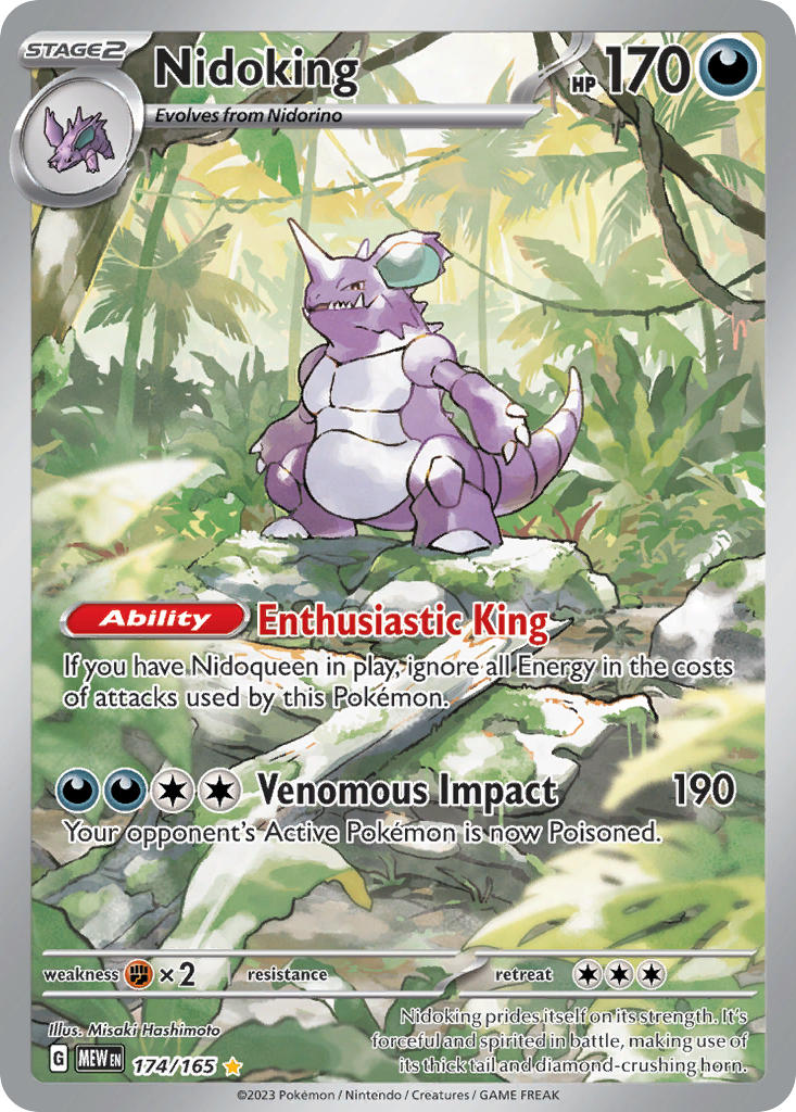 174/165  Nidoking - 174/165