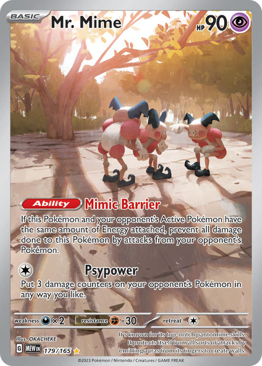 179/165  Mr. Mime - 179/165