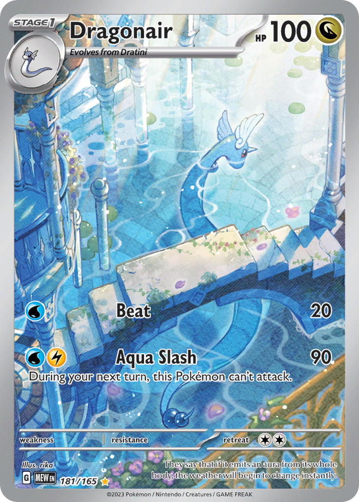 181/165  Dragonair - 181/165