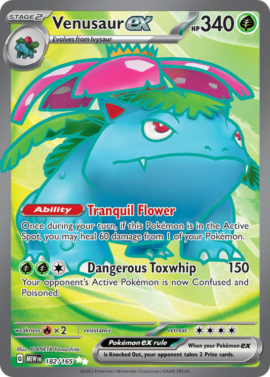 182/165  Venusaur ex - 182/165
