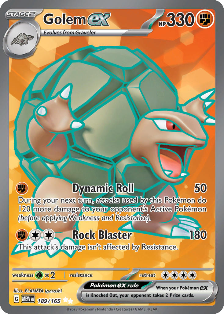 189/165  Golem ex - 189/165