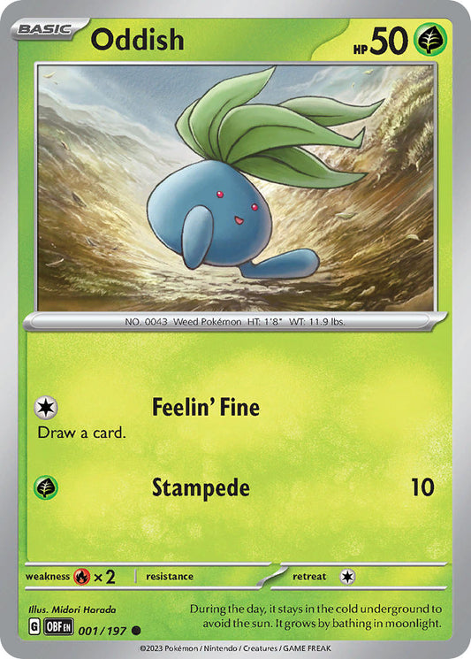001/197  Oddish