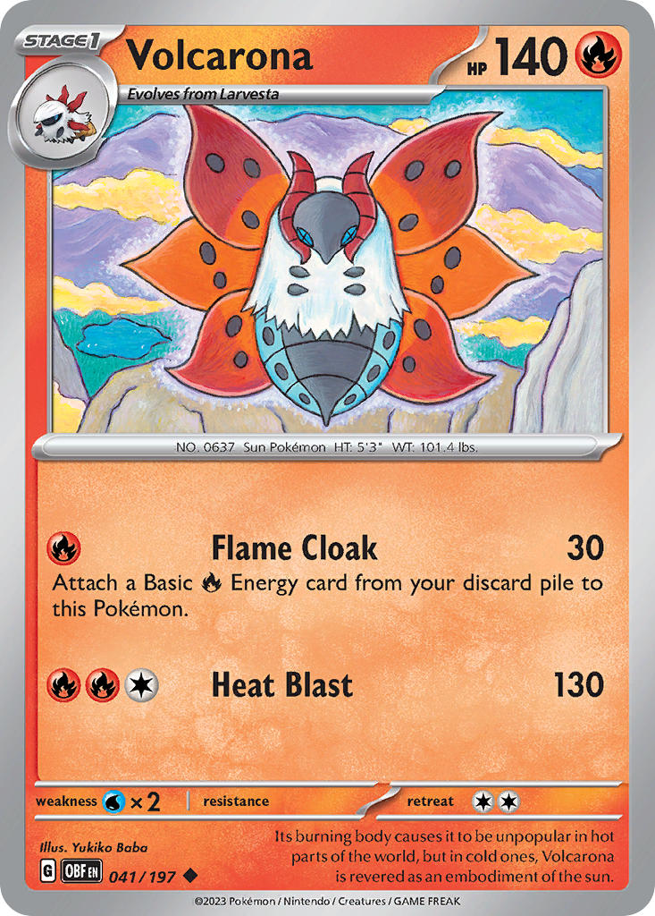 041/197  Volcarona
