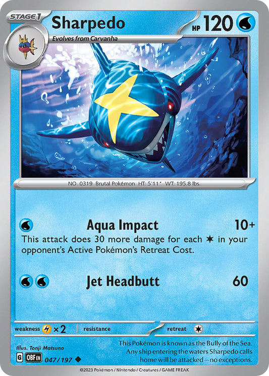 047/197  Sharpedo