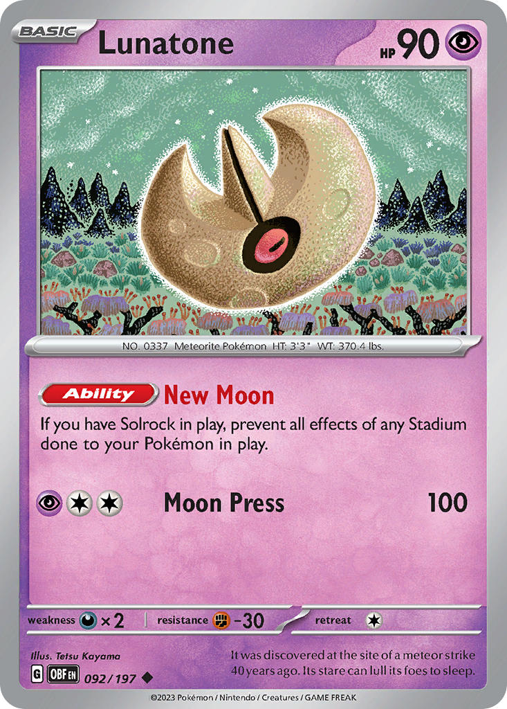 092/197  Lunatone