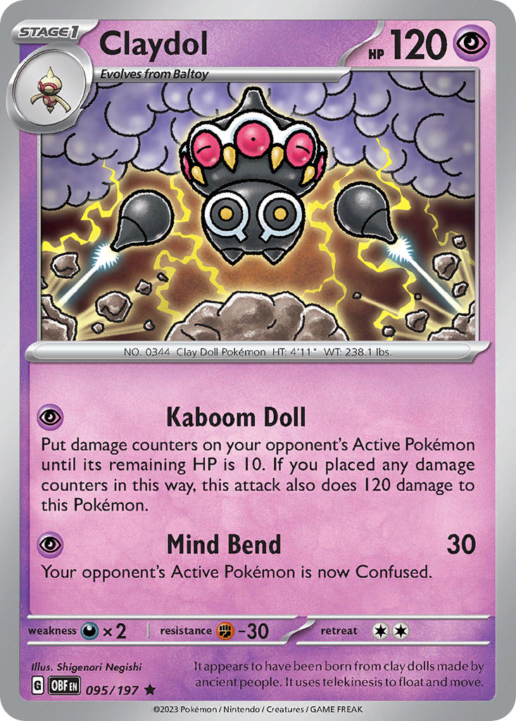 095/197  Claydol