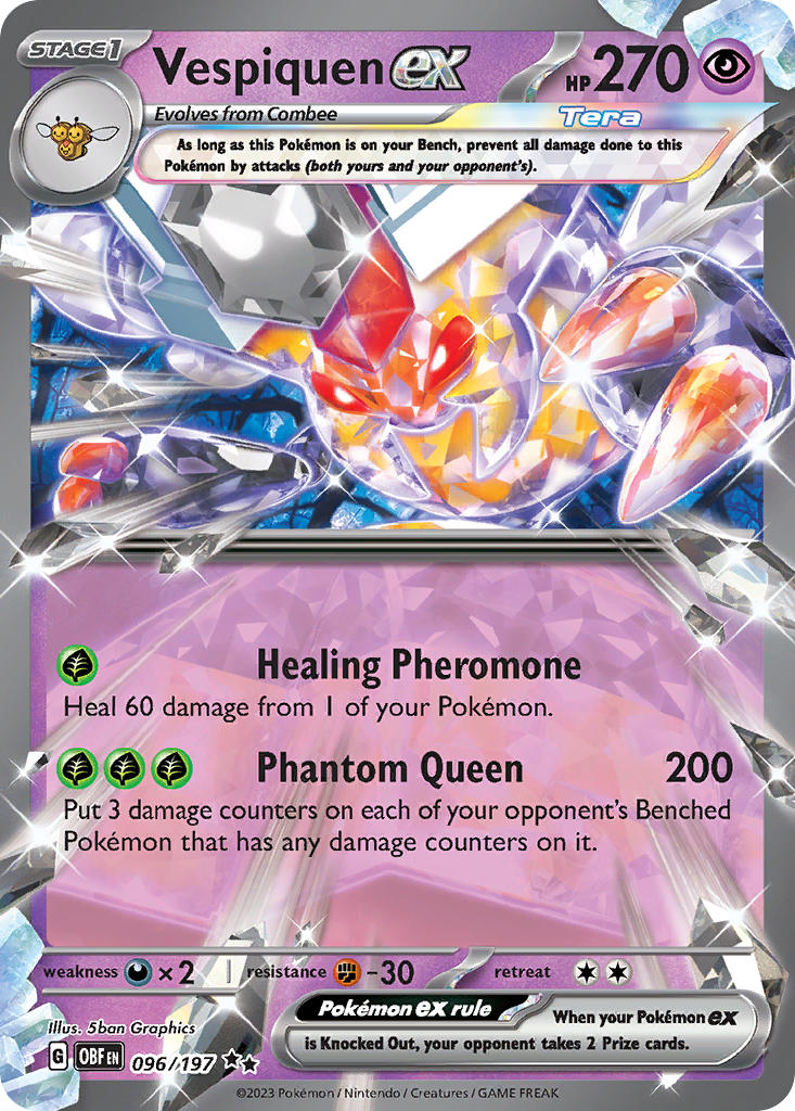 096/197  Vespiquen ex