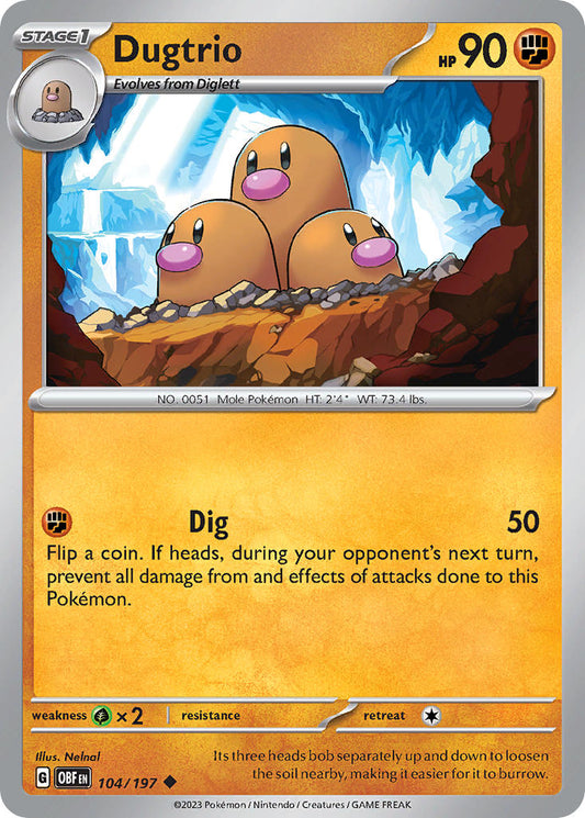 104/197  Dugtrio