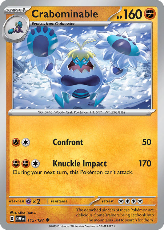 115/197  Crabominable