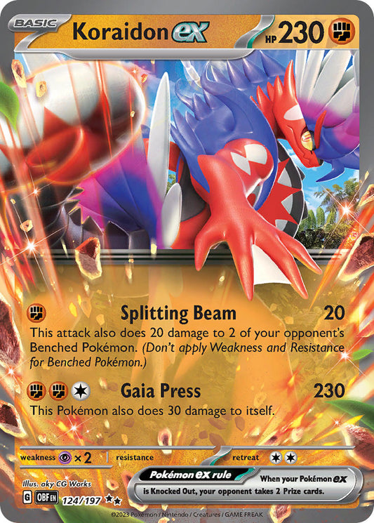 124/197  Koraidon ex