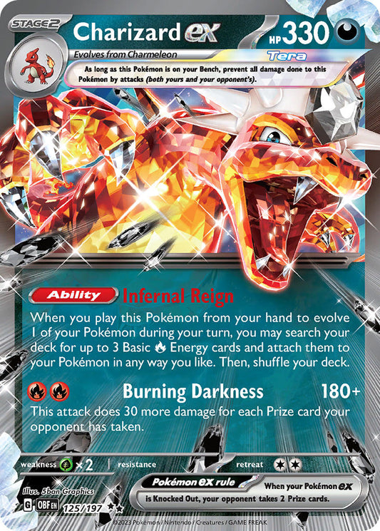 125/197  Charizard ex - 125/197