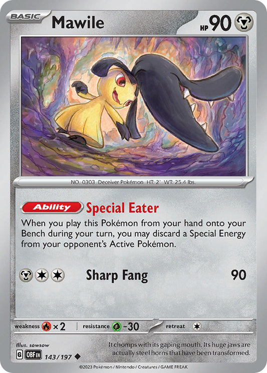 143/197  Mawile - 143/197