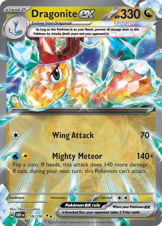 159/197  Dragonite ex