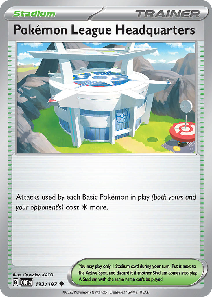 192/197  Pokemon League Headquarters