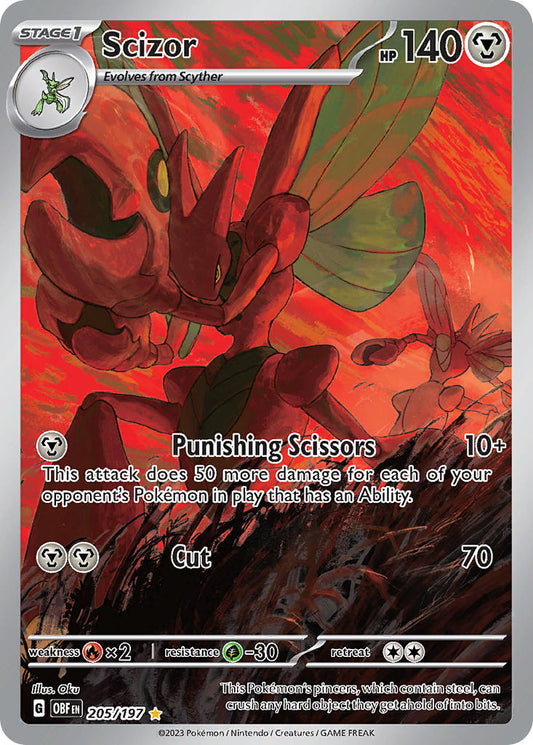 205/197  Scizor - 205/197