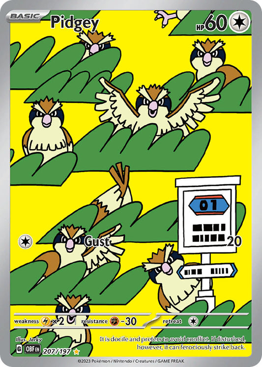 207/197  Pidgey - 207/197