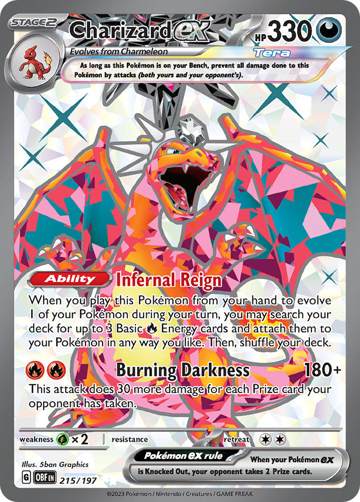 215/197  Charizard ex - 215/197