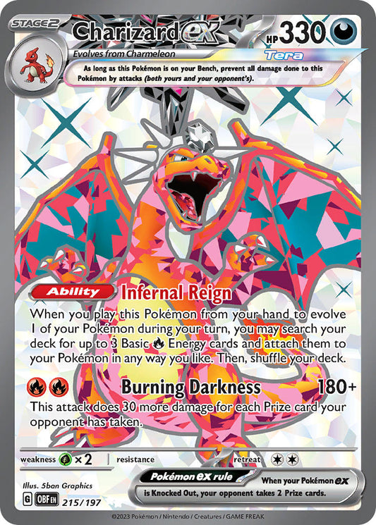215/197  Charizard ex - 215/197