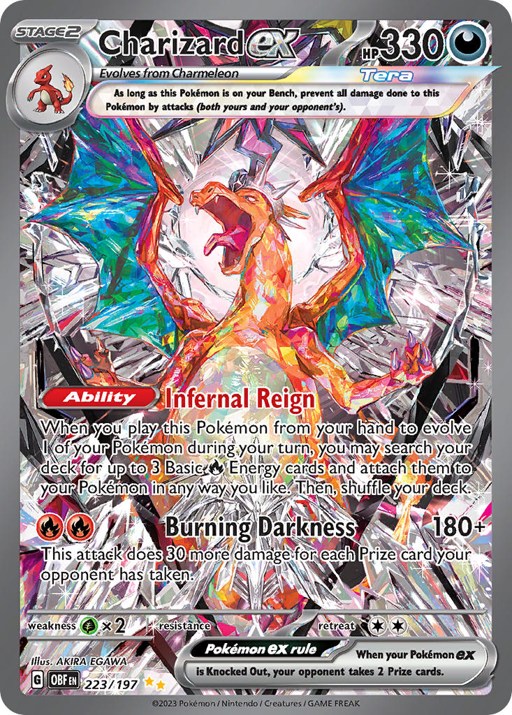 223/197  Charizard ex - 223/197