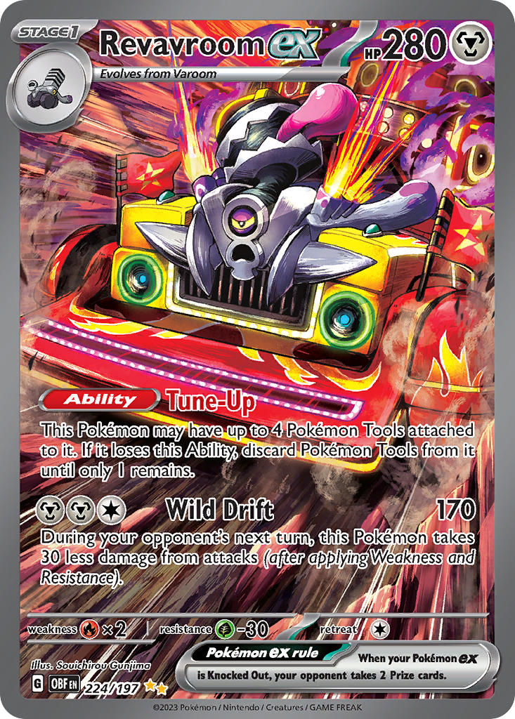 224/197  Revavroom ex - 224/197